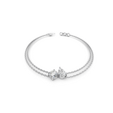 Elegant diamond bracelet